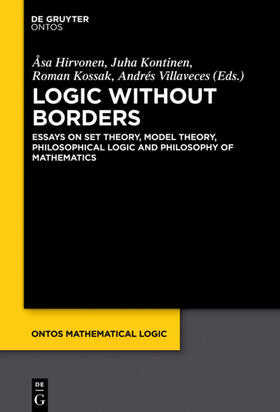 Hirvonen / Villaveces / Kontinen |  Logic Without Borders | Buch |  Sack Fachmedien