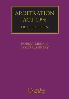 Merkin / Flannery |  Arbitration Act 1996 | Buch |  Sack Fachmedien