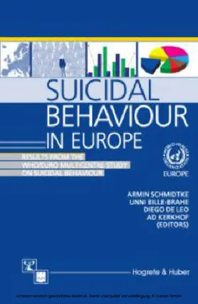 Schmidtke / Bille-Brahe / DeLeo |  Suicidal Behaviour in Europe | eBook | Sack Fachmedien