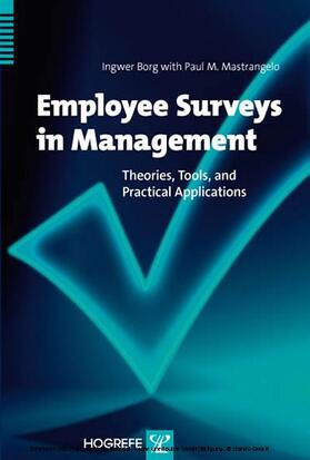 Borg / Mastrangelo |  Employee Surveys in Management | eBook | Sack Fachmedien