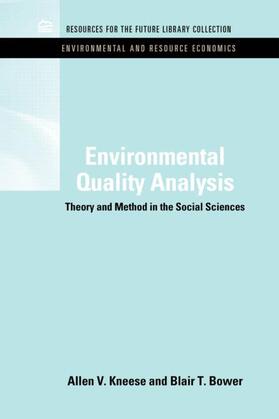 Kneese / Bower |  Environmental Quality Analysis | Buch |  Sack Fachmedien