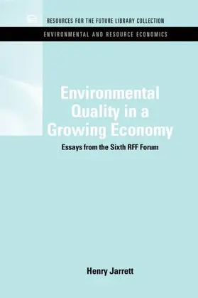 Jarrett |  Environmental Quality in a Growing Economy | Buch |  Sack Fachmedien