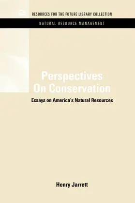 Jarrett |  Perspectives On Conservation | Buch |  Sack Fachmedien