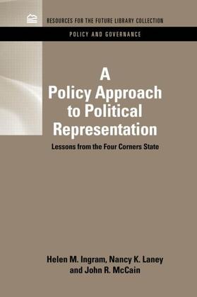 Ingram / Laney / McCain |  A Policy Approach to Political Representation | Buch |  Sack Fachmedien