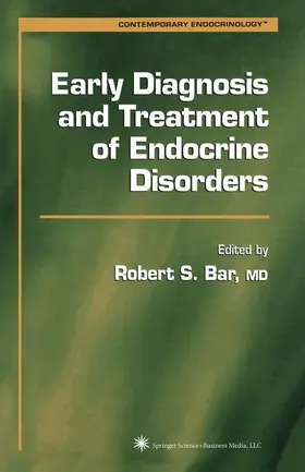 Bar |  Early Diagnosis and Treatment of Endocrine Disorders | Buch |  Sack Fachmedien