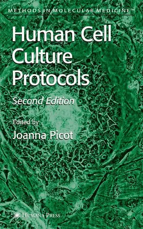 Picot |  Human Cell Culture Protocols | Buch |  Sack Fachmedien