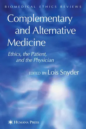 Snyder |  Complementary and Alternative Medicine | Buch |  Sack Fachmedien