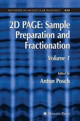 Posch |  2D Page: Sample Preparation and Fractionation | Buch |  Sack Fachmedien