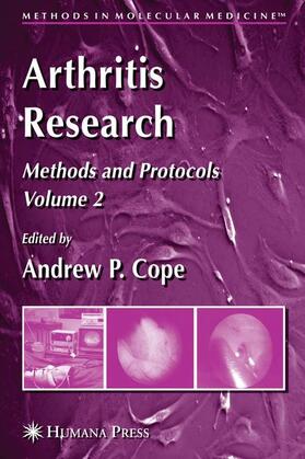 Cope |  Arthritis Research | Buch |  Sack Fachmedien
