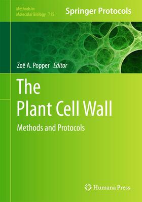 Popper |  The Plant Cell Wall | Buch |  Sack Fachmedien