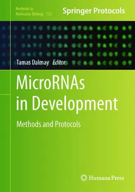 Dalmay |  MicroRNAs in Development | Buch |  Sack Fachmedien