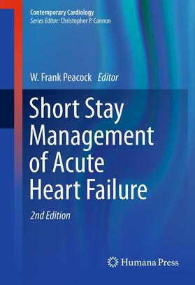 Peacock | Short Stay Management of Acute Heart Failure | E-Book | sack.de