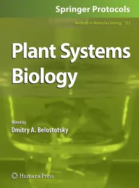 Belostotsky |  Plant Systems Biology | Buch |  Sack Fachmedien