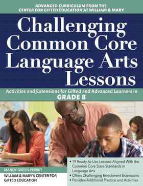  Challenging Common Core Language Arts Lessons | Buch |  Sack Fachmedien