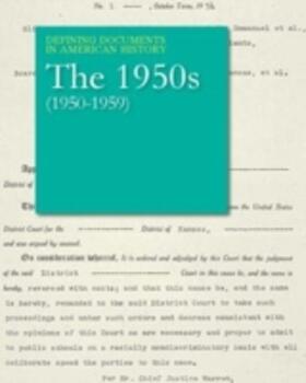 Press |  The 1950s (1950-1959) | Buch |  Sack Fachmedien