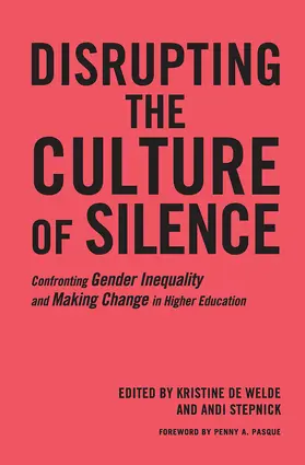 De Welde / Stepnick |  Disrupting the Culture of Silence | Buch |  Sack Fachmedien