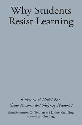 Tolman / Kremling |  Why Students Resist Learning | Buch |  Sack Fachmedien