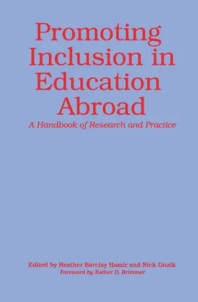 Gozik / Barclay Hamir |  Promoting Inclusion in Education Abroad | Buch |  Sack Fachmedien