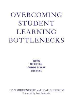 Middendorf / Shopkow |  Overcoming Student Learning Bottlenecks | Buch |  Sack Fachmedien