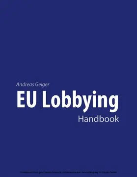 Geiger |  EU Lobbying Handbook | eBook | Sack Fachmedien