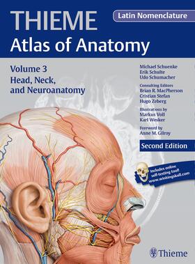 Schuenke / Schulte / Schumacher |  Head, Neck, and Neuroanatomy (THIEME Atlas of Anatomy) | Buch |  Sack Fachmedien