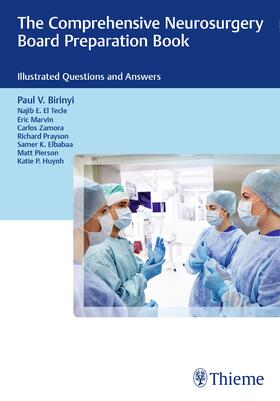 Birinyi / El Tecle / Marvin |  The Comprehensive Neurosurgery Board Preparation Book | Buch |  Sack Fachmedien