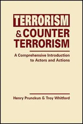 Prunckun / Whitford |  Terrorism and Counterterrorism | Buch |  Sack Fachmedien