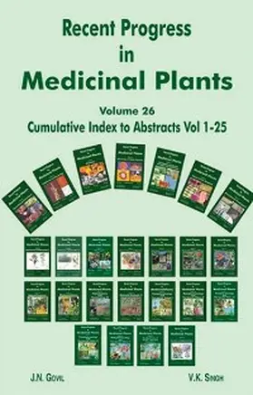 Singh / Govil |  Recent Progress in Medicinal Plants (Cumulative Index to Abstracts Vols. 1-25) | eBook | Sack Fachmedien