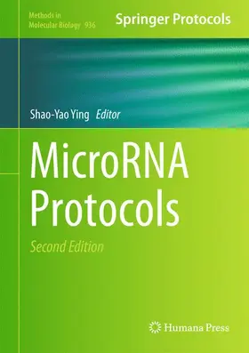 Ying |  MicroRNA Protocols | Buch |  Sack Fachmedien