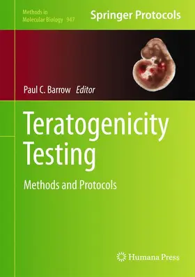 Barrow | Teratogenicity Testing | Buch | 978-1-62703-130-1 | sack.de