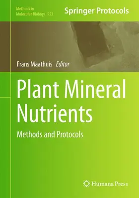 Maathuis |  Plant Mineral Nutrients | Buch |  Sack Fachmedien