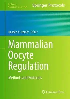 Homer |  Mammalian Oocyte Regulation | Buch |  Sack Fachmedien