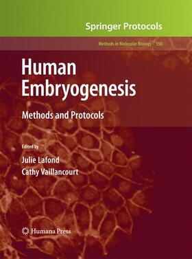 Vaillancourt / Lafond |  Human Embryogenesis | Buch |  Sack Fachmedien