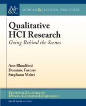  QUALITATIVE HCI RESEARCH | Buch |  Sack Fachmedien