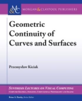 GEOMETRIC CONTINUITY OF CURVES | Buch | 978-1-62705-905-3 | sack.de