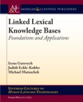  LINKED LEXICAL KNOWLEDGE BASES | Buch |  Sack Fachmedien