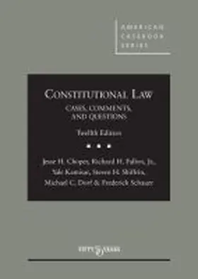 Choper |  Constitutional Law | Buch |  Sack Fachmedien