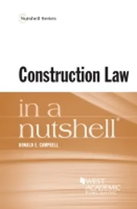 Campbell |  Construction Law in a Nutshell | Buch |  Sack Fachmedien