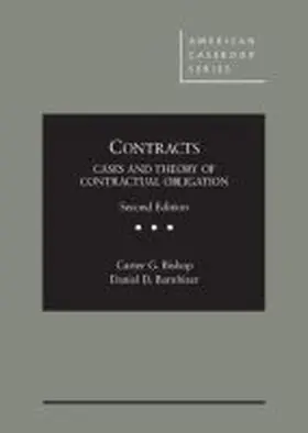 Bishop |  Contracts Cases and Theory of Contractual Obligation | Buch |  Sack Fachmedien