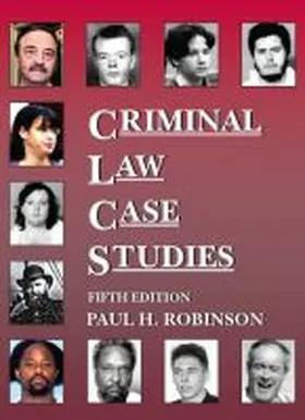 Robinson |  Criminal Law Case Studies | Buch |  Sack Fachmedien