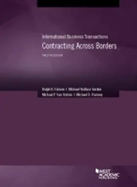 Folsom |  International Business Transactions, Contracting Across Borders | Buch |  Sack Fachmedien