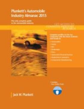 Plunkett |  Plunkett's Automobile Industry Almanac 2015 | Buch |  Sack Fachmedien