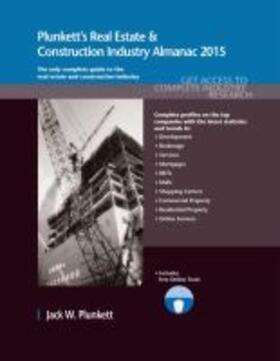 Plunkett |  Plunkett's Real Estate & Construction Industry Almanac 2015 | Buch |  Sack Fachmedien