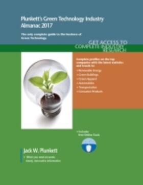 Plunkett |  Plunkett's Green Technology Industry Almanac 2017 | Buch |  Sack Fachmedien