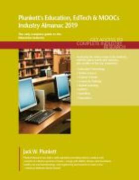 Plunkett |  Plunkett's Education, EdTech & MOOCs Industry Almanac 2019 | Buch |  Sack Fachmedien