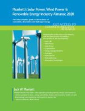  Plunkett's Solar Power, Wind Power & Renewable Energy Industry Almanac 2020 | Buch |  Sack Fachmedien