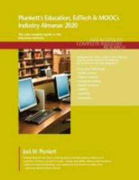  Plunkett's Education, EdTech & MOOCs Industry Almanac 2020 | Buch |  Sack Fachmedien