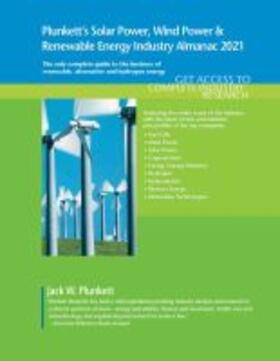  Plunkett's Solar Power, Wind Power & Renewable Energy Industry Almanac 2021 | Buch |  Sack Fachmedien