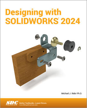 Rider |  Designing with SOLIDWORKS 2024 | Buch |  Sack Fachmedien