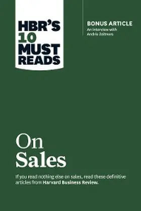 Review / Kotler / Zoltners |  HBR's 10 Must Reads on Sales (with bonus interview of Andris Zoltners) (HBR's 10 Must Reads) | eBook | Sack Fachmedien